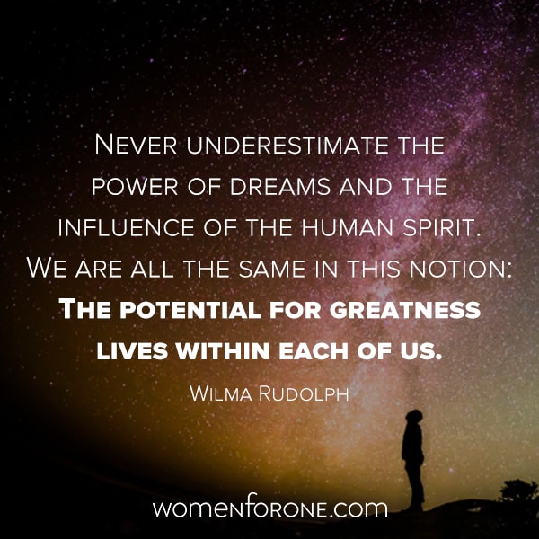 Never underestimate the power of dreams and the influence of the human ...